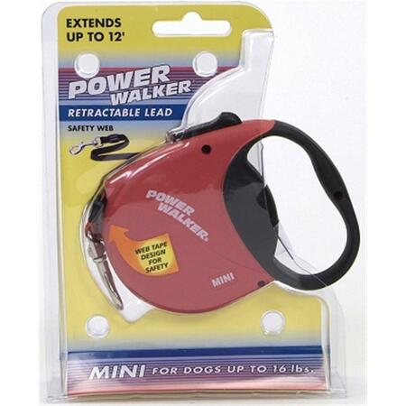 REGENT PRODUCTS Coastal Pet Products 8702 X-Small Power Walker Retractable Lead - Red CO08787